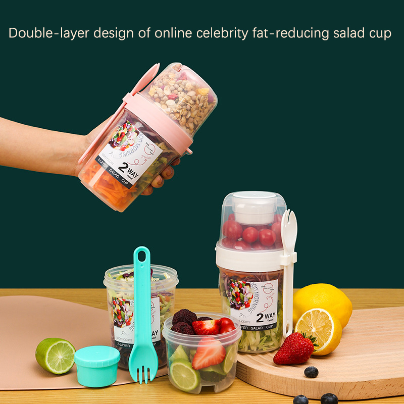 Frühstück Obst Hafer Joghurt S – Bento Box Two Tier Bewertung und Preis